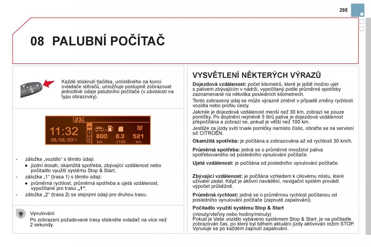 Citroen DS3 owners manual navod k obsludze / page 297