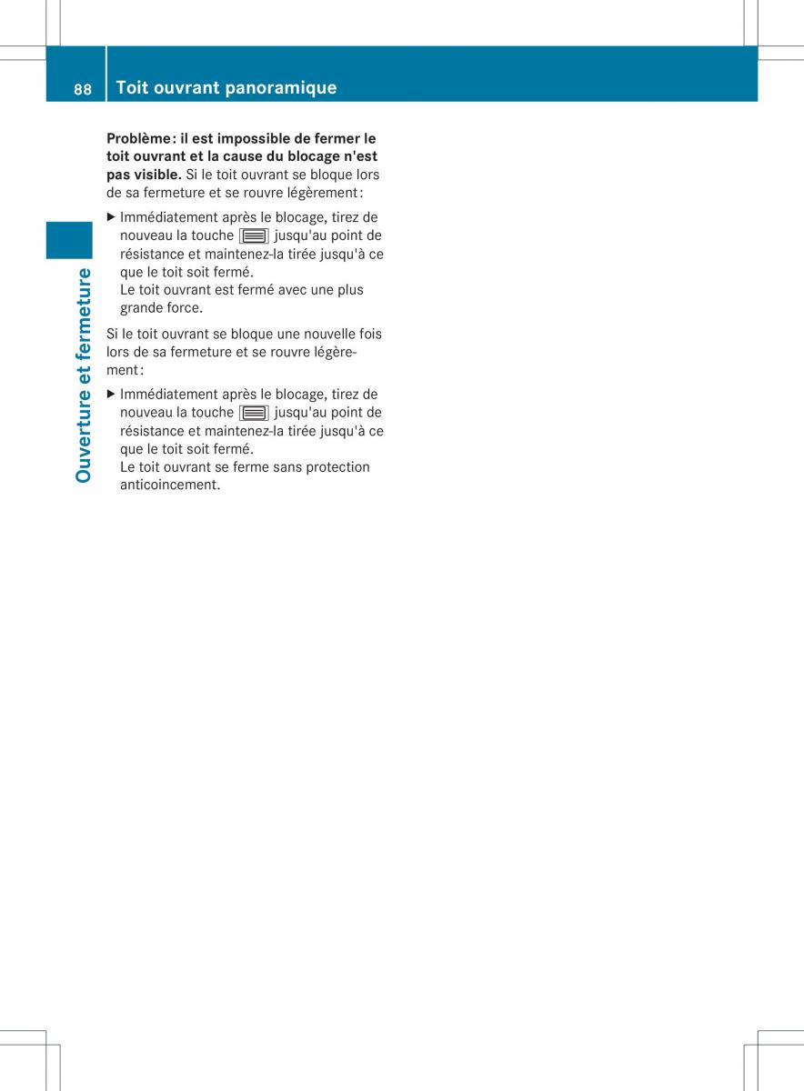 Mercedes Benz B Class W246 owners manual manuel du proprietaire / page 91