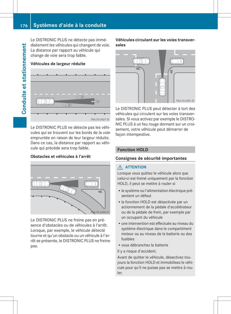 Mercedes Benz B Class W246 owners manual manuel du proprietaire / page 179