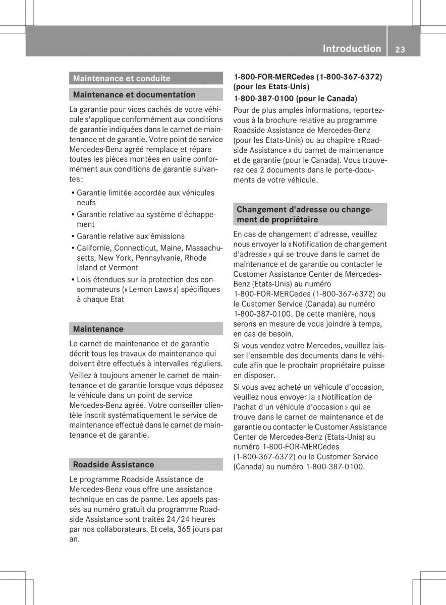 Mercedes Benz B Class W246 owners manual manuel du proprietaire / page 26