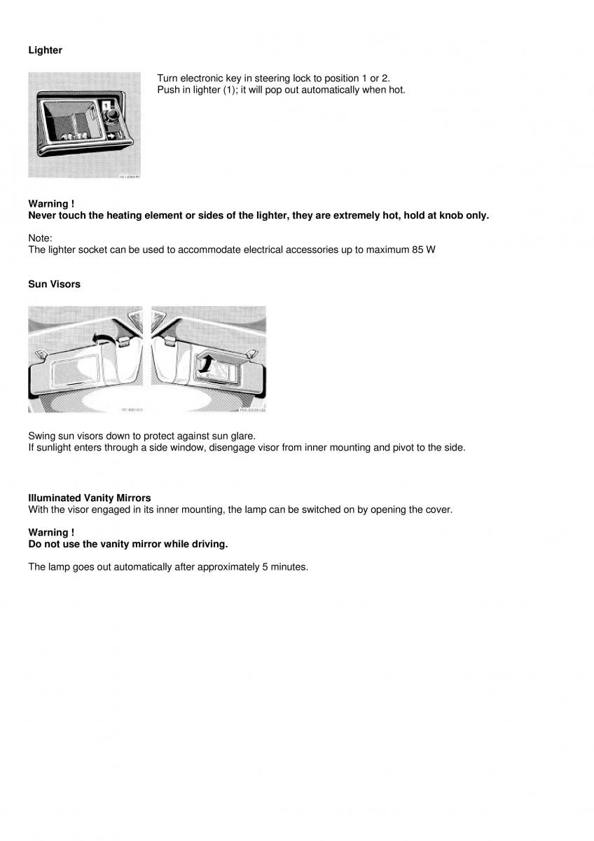 manual  Mercedes Benz C Class W202 owners manual / page 57