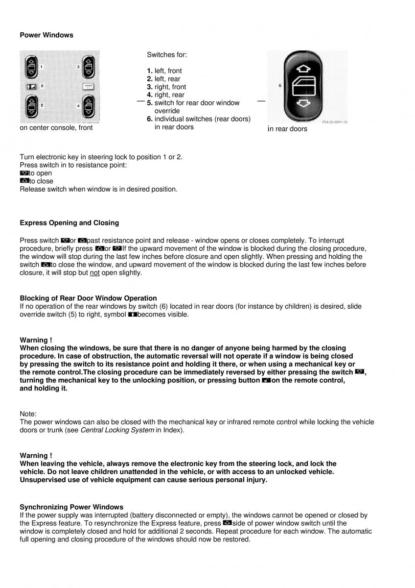 manual  Mercedes Benz C Class W202 owners manual / page 61