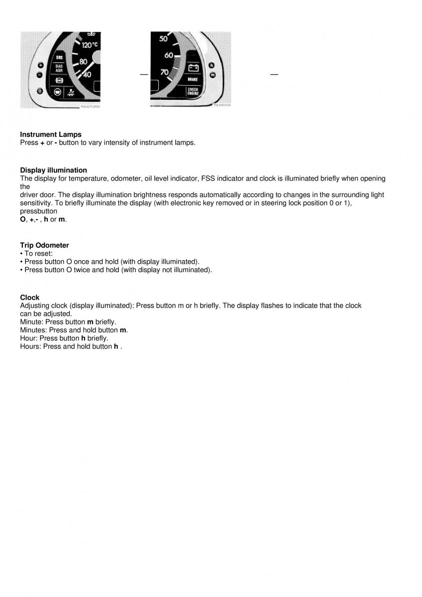 Mercedes Benz C Class W202 owners manual / page 62