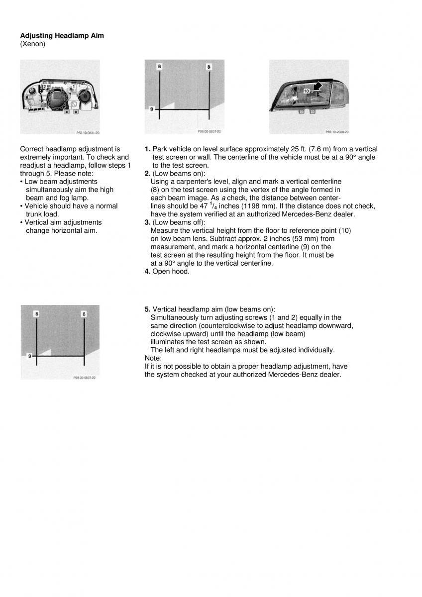 Mercedes Benz C Class W202 owners manual / page 99