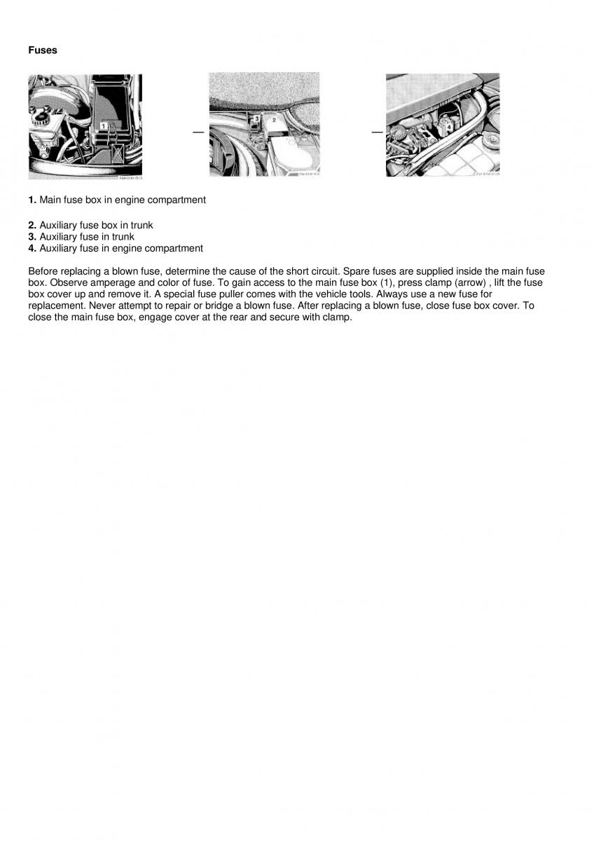 Mercedes Benz C Class W202 owners manual / page 102