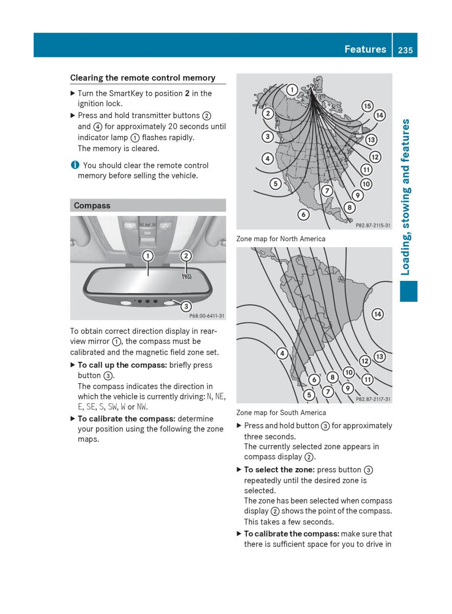 Mercedes Benz C Class W204 owners manual / page 237