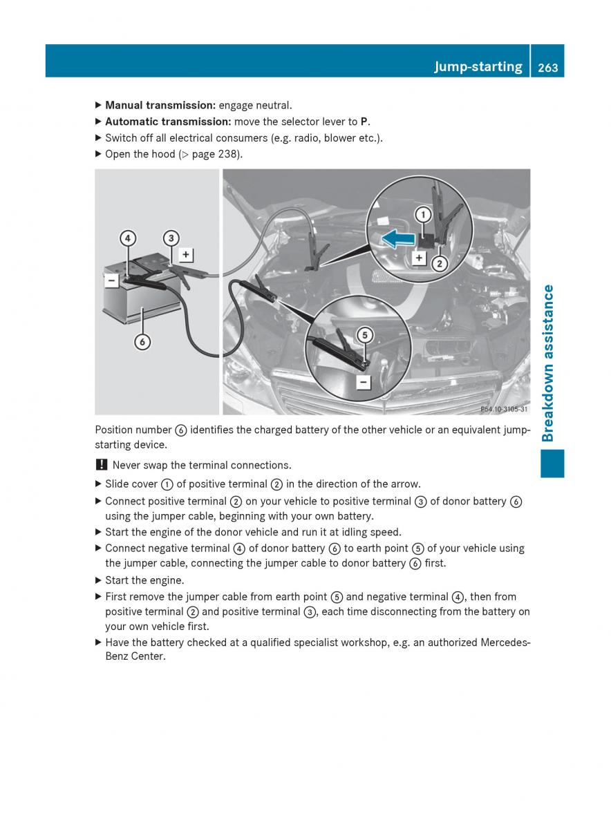 Mercedes Benz C Class W204 owners manual / page 265