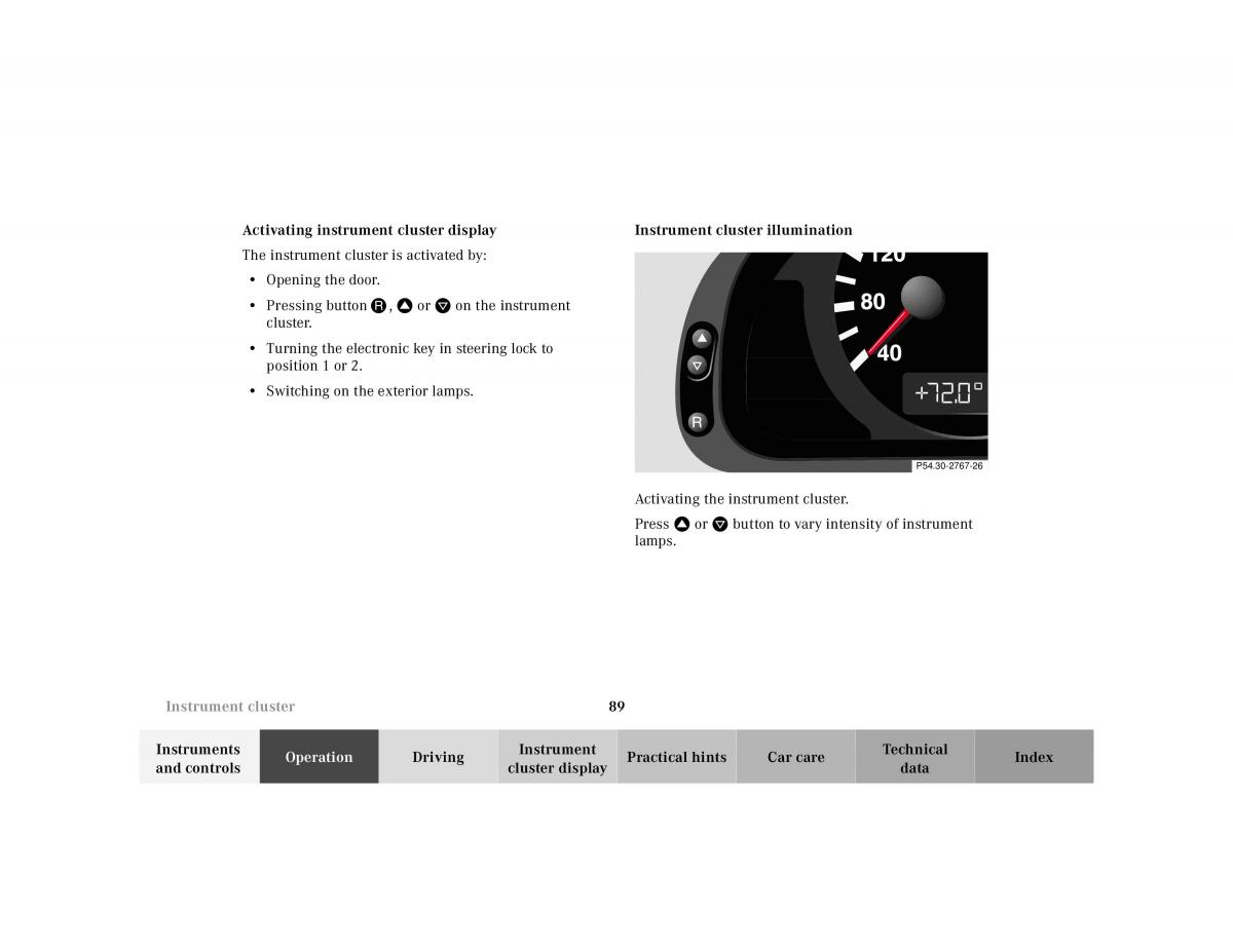 manual Mercedes E Mercedes Benz E Class W210 owners manual / page 92