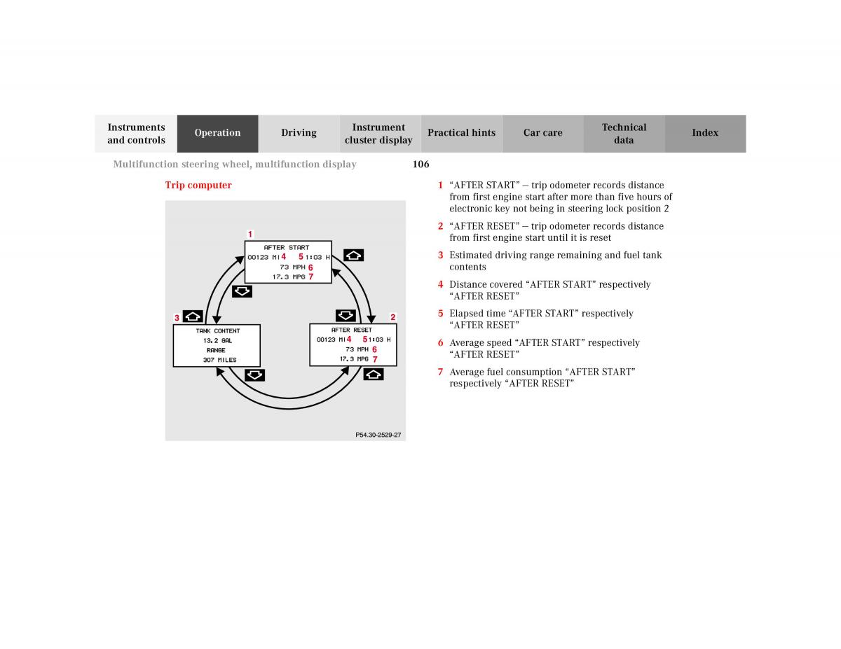 manual Mercedes E Mercedes Benz E Class W210 owners manual / page 109