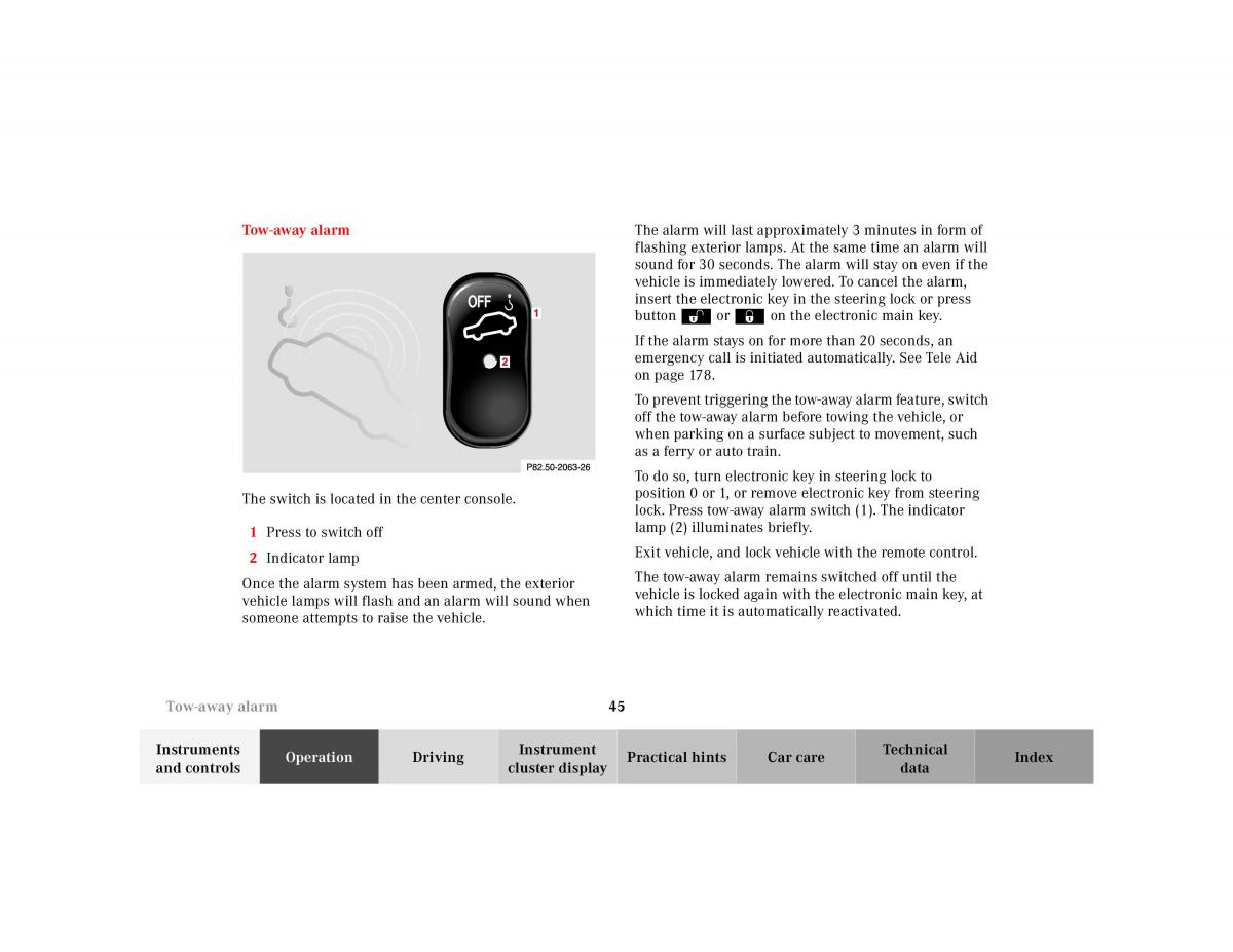 manual Mercedes E Mercedes Benz E Class W210 owners manual / page 48