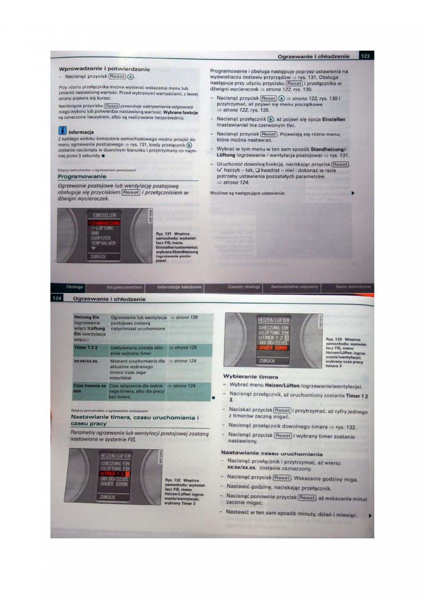 Audi A3 II 2 8P instrukcja obslugi / page 62