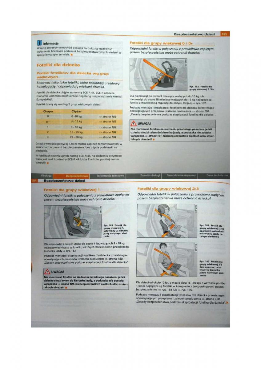 Audi A3 II 2 8P instrukcja obslugi / page 92