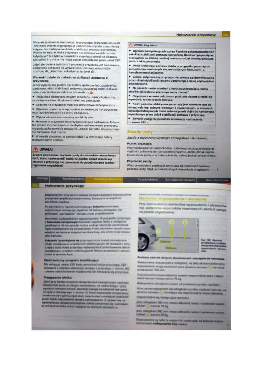 Audi A3 II 2 8P instrukcja obslugi / page 102