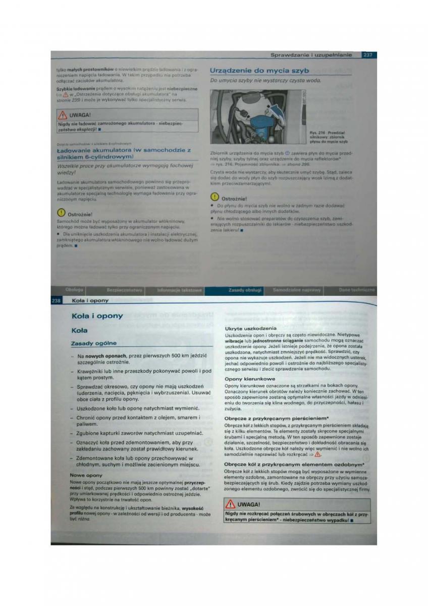 Audi A3 II 2 8P instrukcja obslugi / page 119