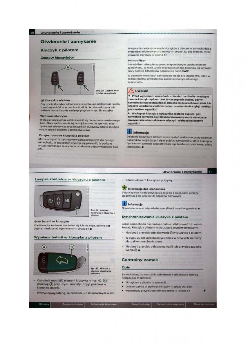 Audi A3 II 2 8P instrukcja obslugi / page 26