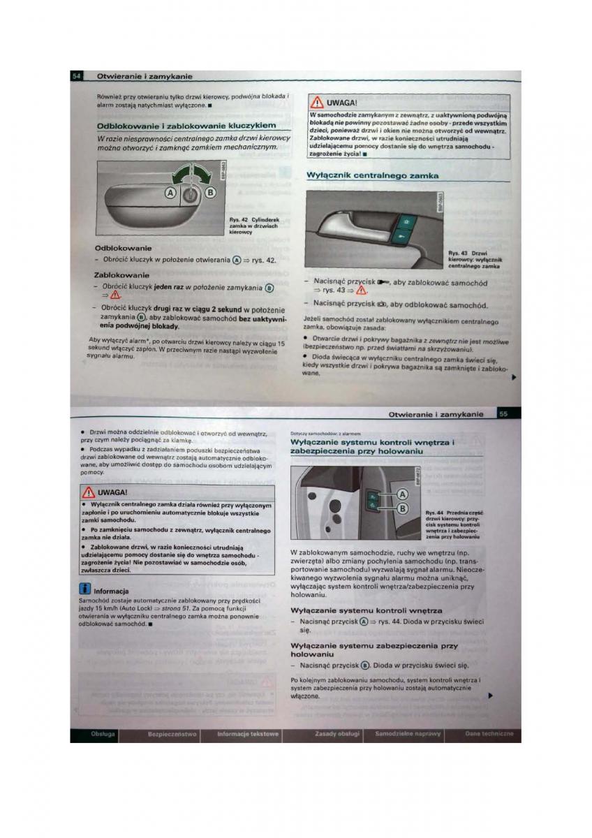 Audi A3 II 2 8P instrukcja obslugi / page 28