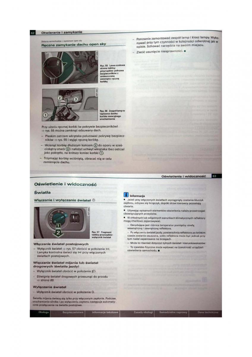 Audi A3 II 2 8P instrukcja obslugi / page 32