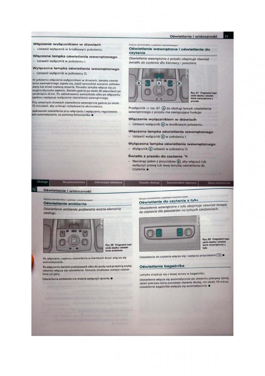 Audi A3 II 2 8P instrukcja obslugi / page 36