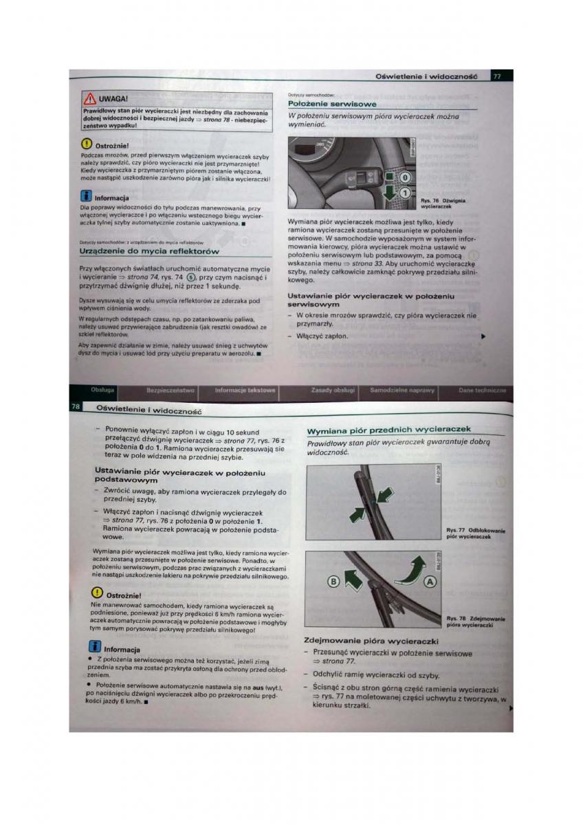 Audi A3 II 2 8P instrukcja obslugi / page 39