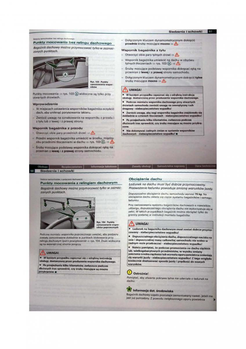 Audi A3 II 2 8P instrukcja obslugi / page 49