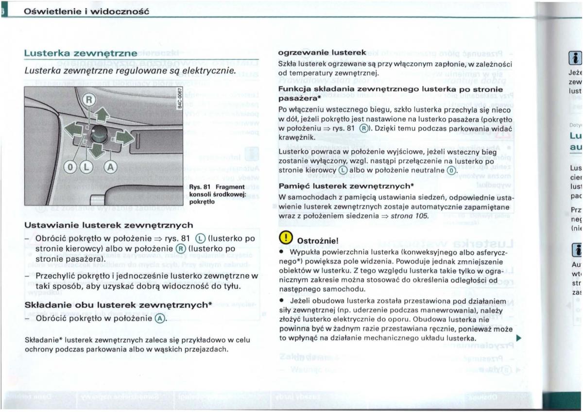 Audi A6 C5 instrukcja obslugi / page 93