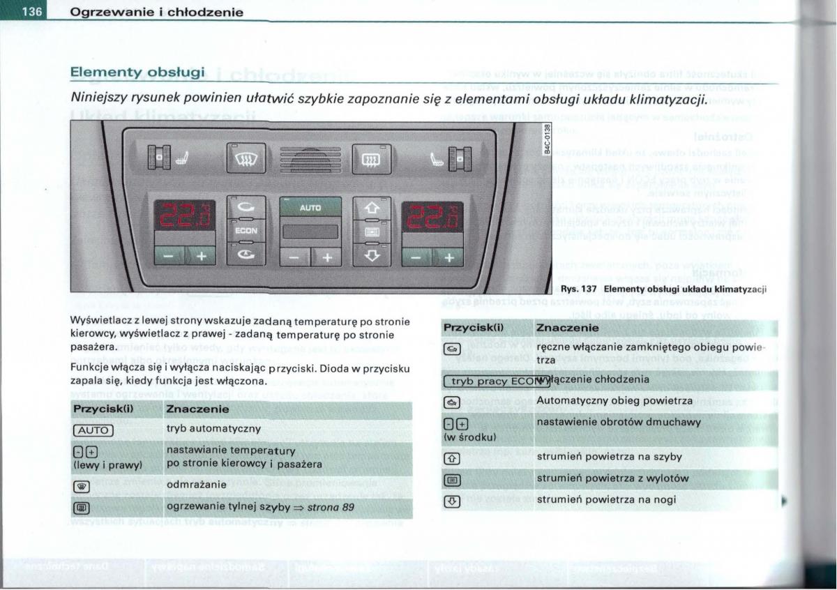 Audi A6 C5 instrukcja obslugi / page 133