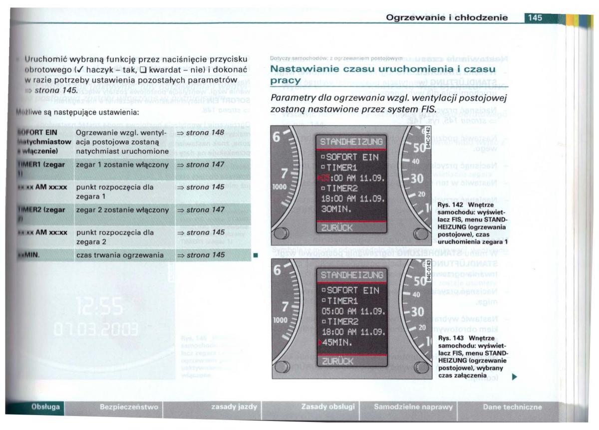 Audi A6 C5 instrukcja obslugi / page 142