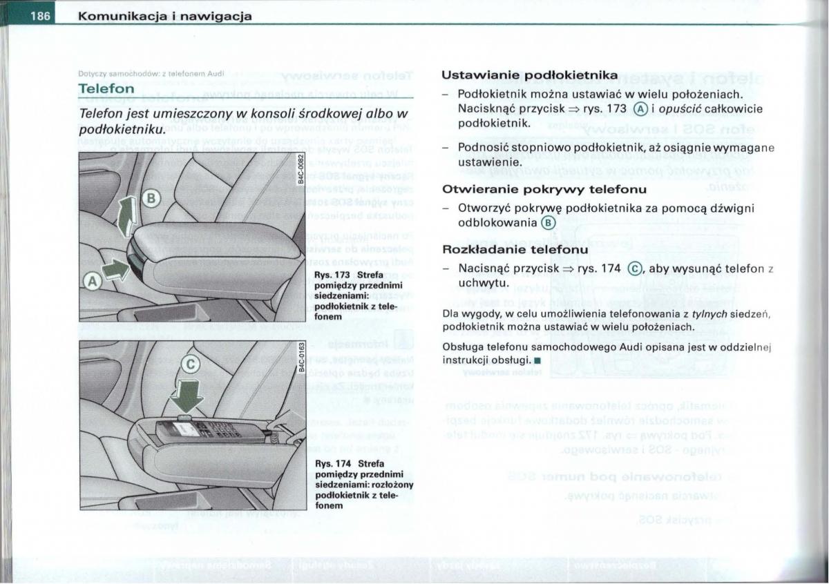 Audi A6 C5 instrukcja obslugi / page 183