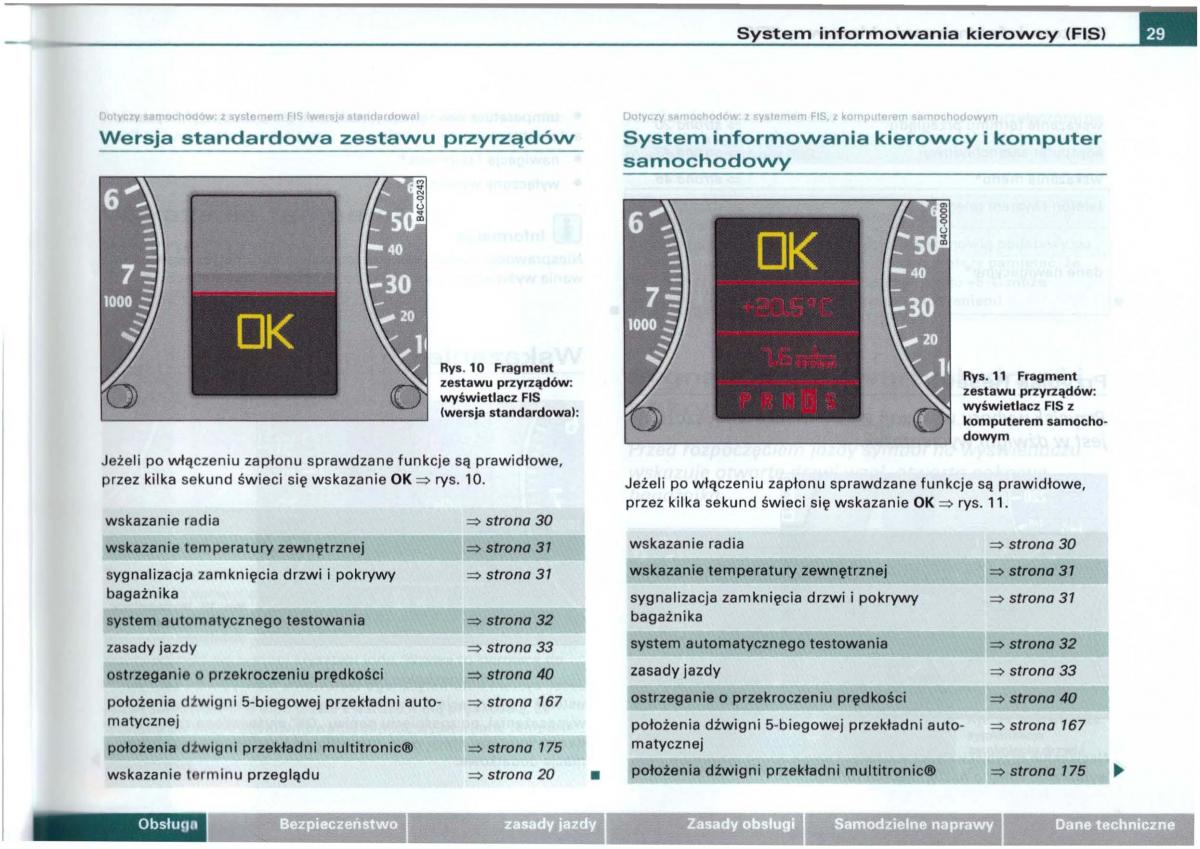 Audi A6 C5 instrukcja obslugi / page 27