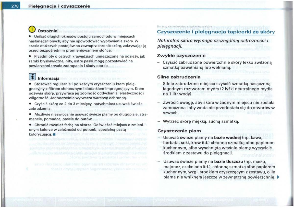 Audi A6 C5 instrukcja obslugi / page 272