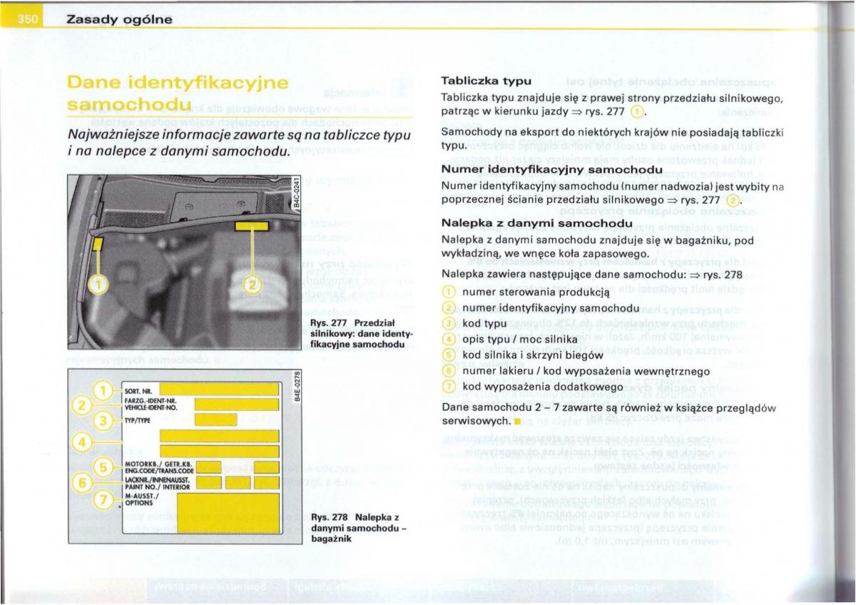 Audi A6 C5 instrukcja obslugi / page 339