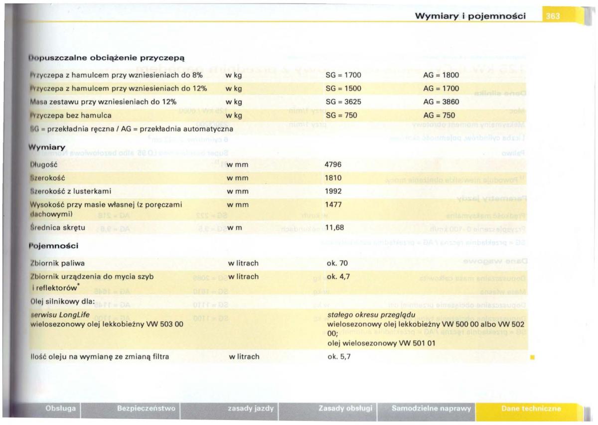 Audi A6 C5 instrukcja obslugi / page 351