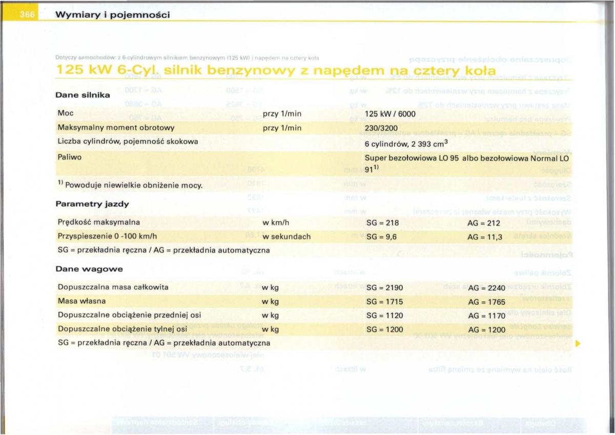 Audi A6 C5 instrukcja obslugi / page 354