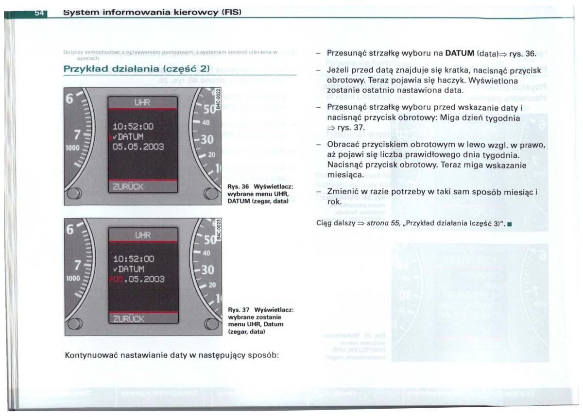 Audi A6 C5 instrukcja obslugi / page 51