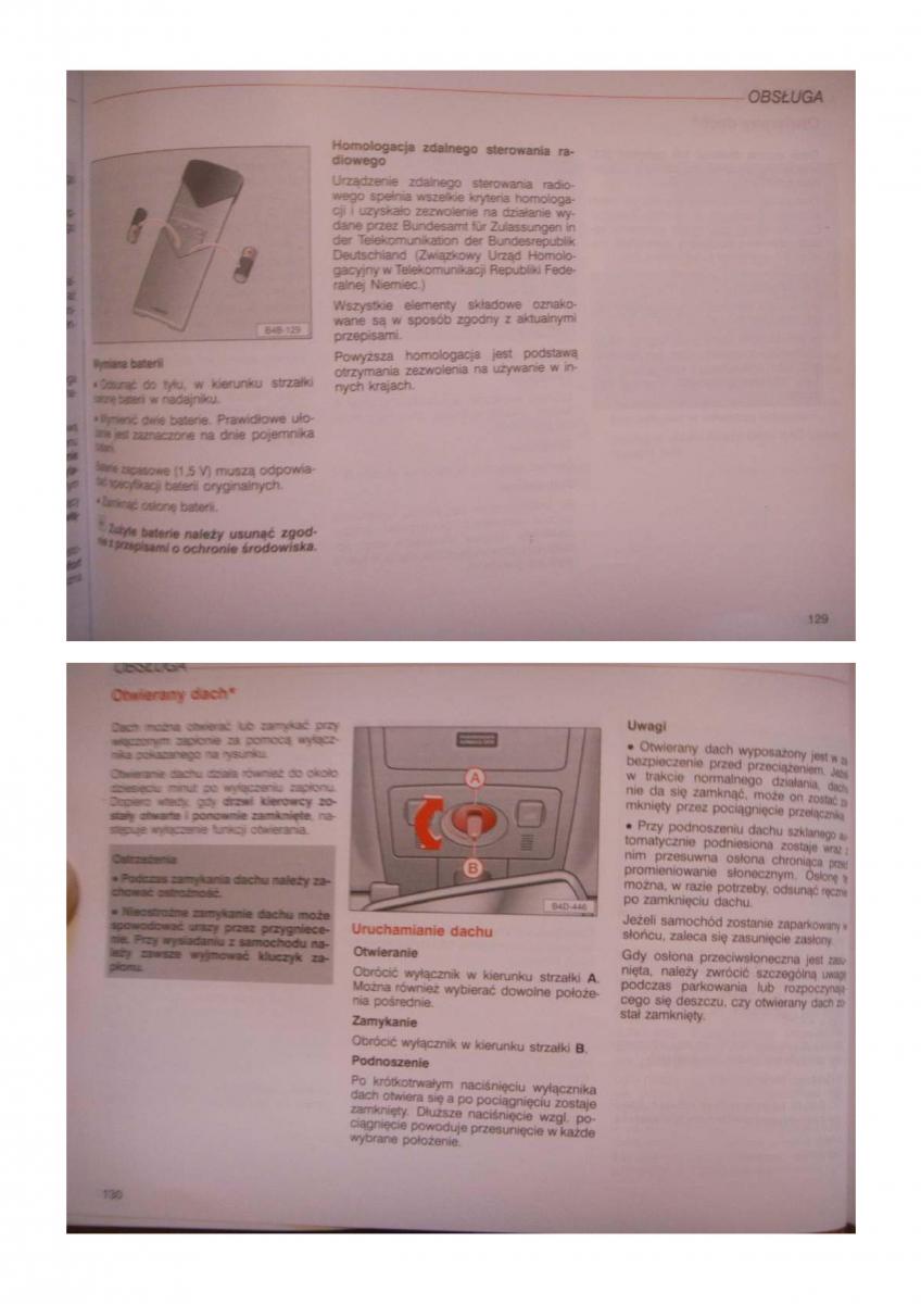 Audi S8 D2 instrukcja obslugi / page 64