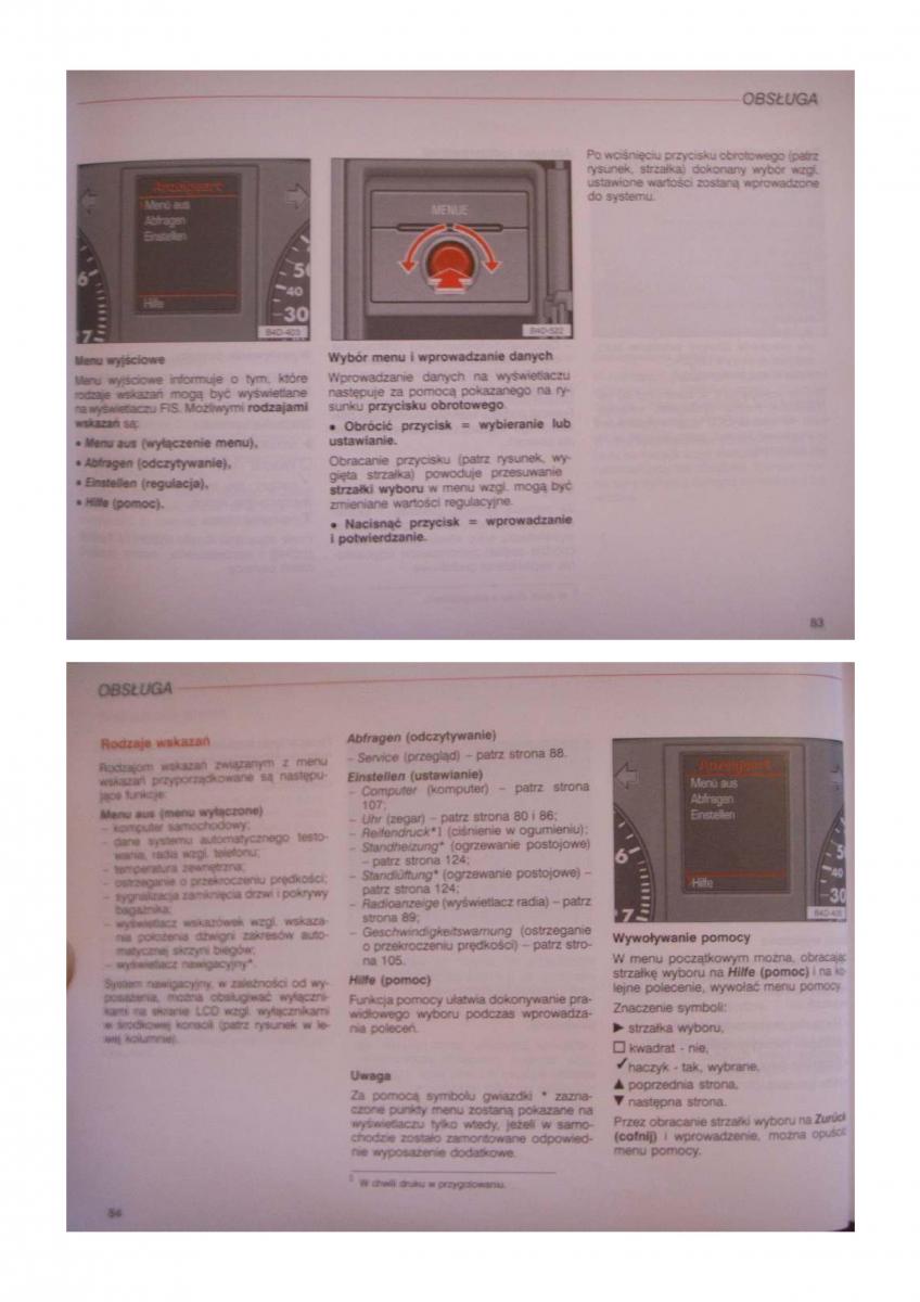 Audi S8 D2 instrukcja obslugi / page 42