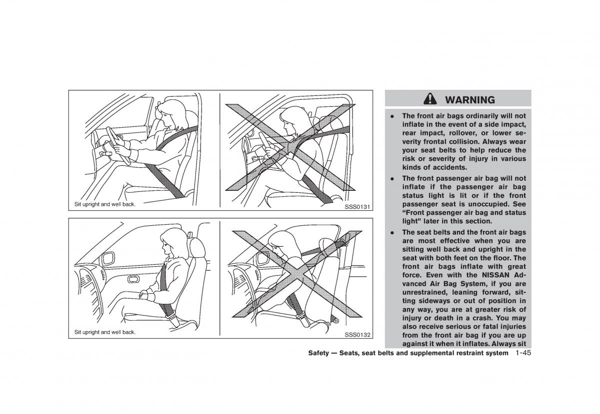 Nissan Cube III 3 owners manual / page 61