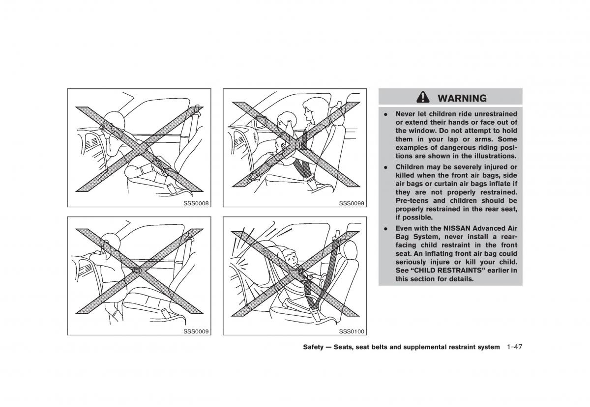 Nissan Cube III 3 owners manual / page 63