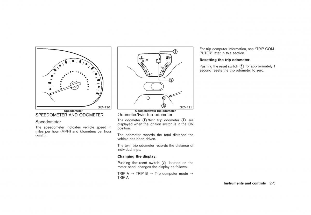 Nissan Cube III 3 owners manual / page 79