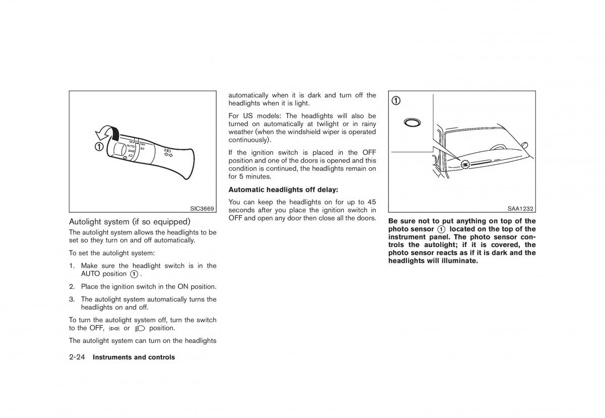 Nissan Cube III 3 owners manual / page 98