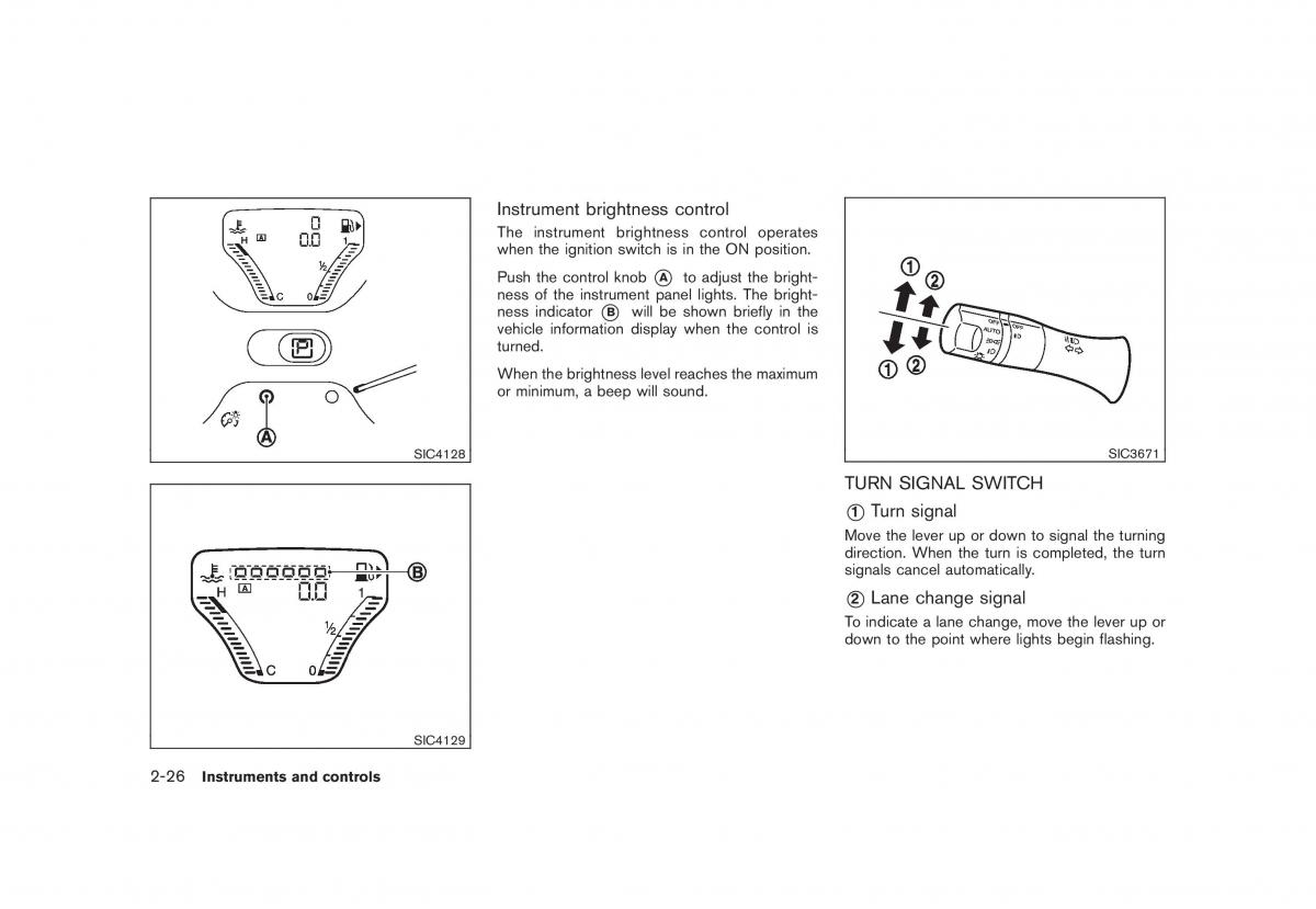 Nissan Cube III 3 owners manual / page 100