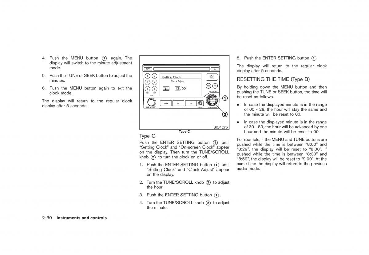 Nissan Cube III 3 owners manual / page 104