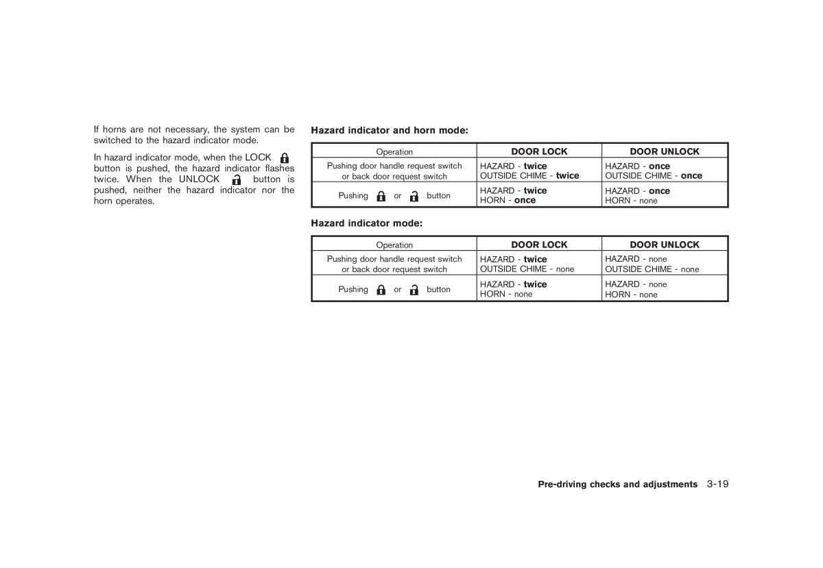 Nissan Cube III 3 owners manual / page 133