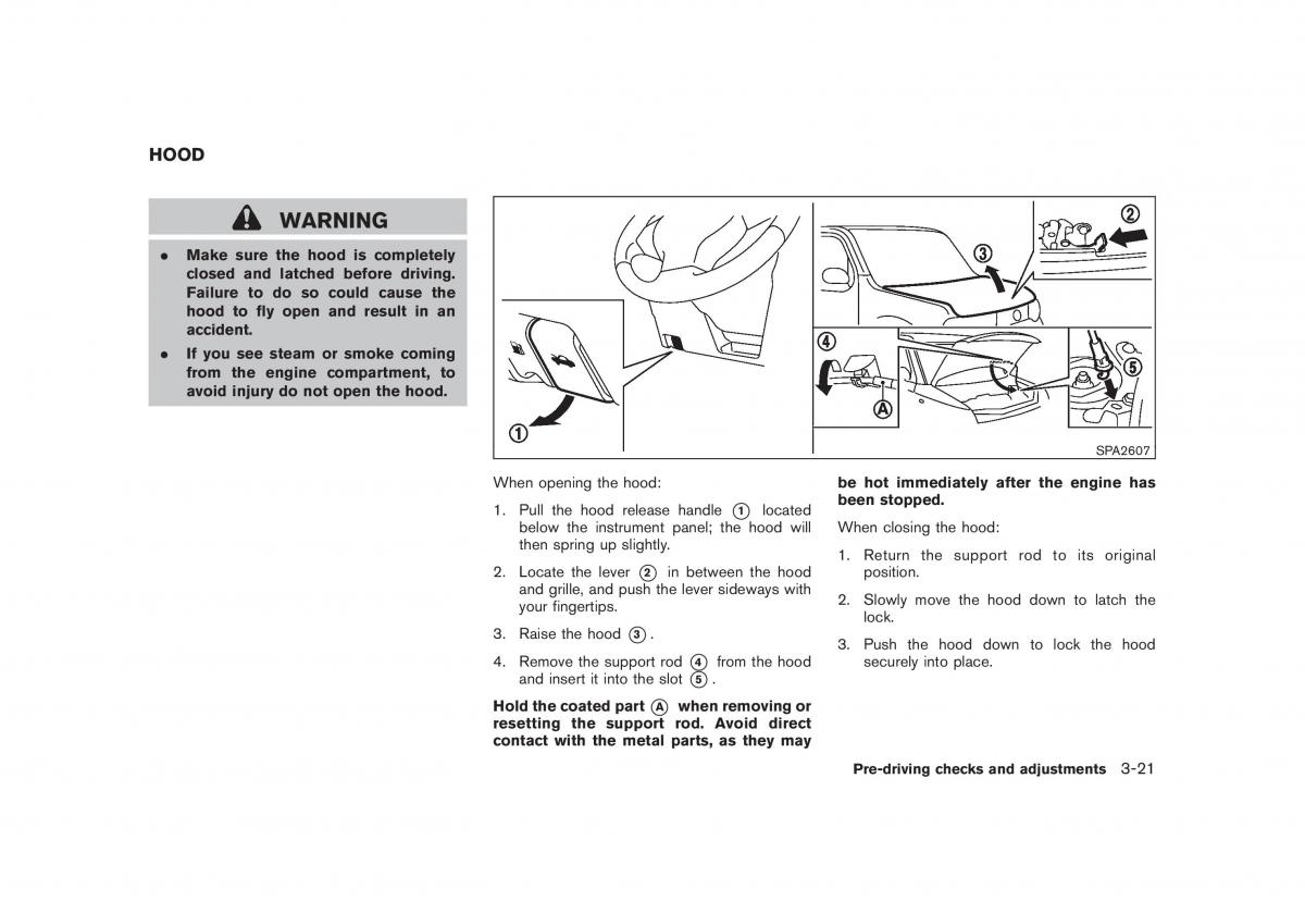 Nissan Cube III 3 owners manual / page 135