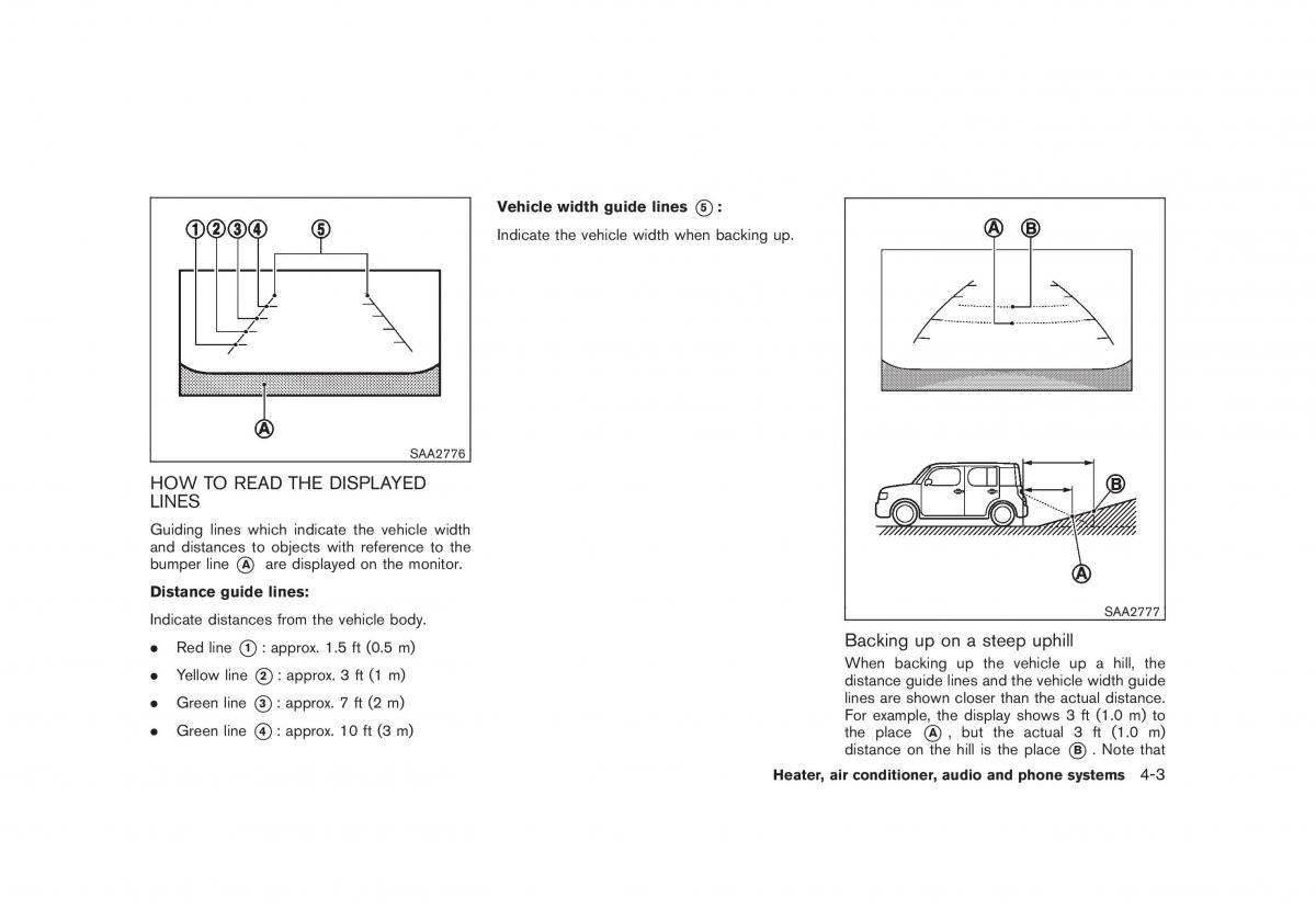 Nissan Cube III 3 owners manual / page 145