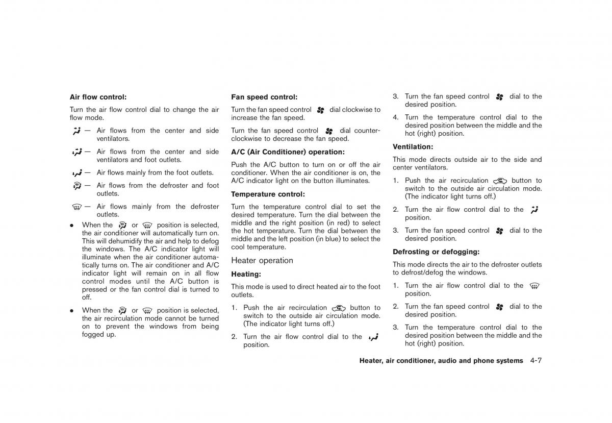 Nissan Cube III 3 owners manual / page 149