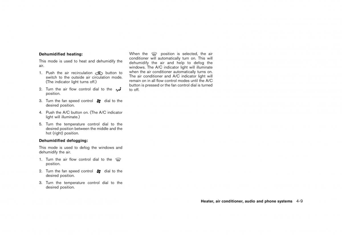 Nissan Cube III 3 owners manual / page 151