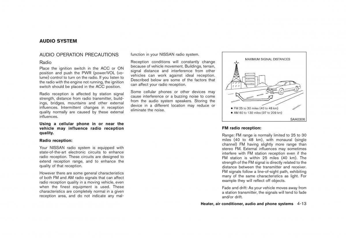 Nissan Cube III 3 owners manual / page 155