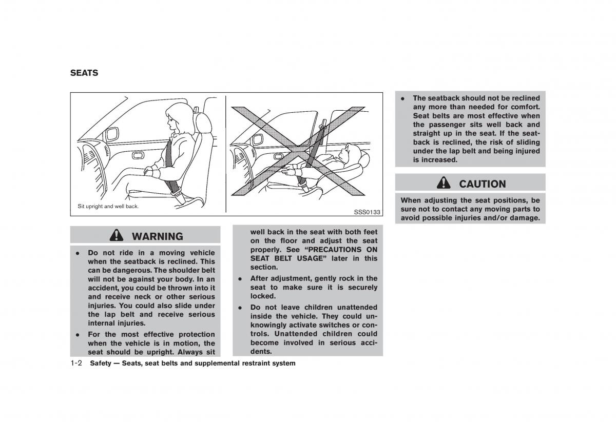 Nissan Cube III 3 owners manual / page 18