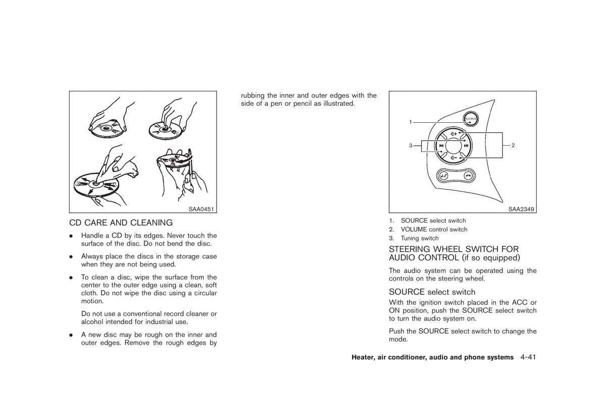 Nissan Cube III 3 owners manual / page 183